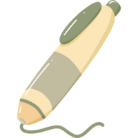 kawaii groen pen png