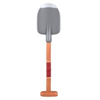 3d Rendering Of Dirt Mover Shovel png