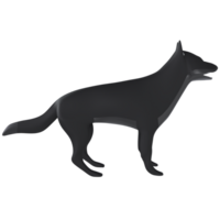 3d Rendering Of Dog Animal png
