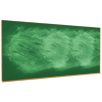 3d renderen van groen schoolbord png