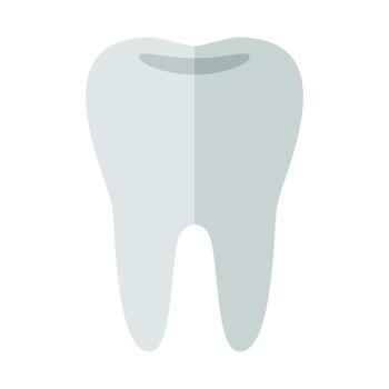 dientes icono aislado en blanco fondo, vector ilustración