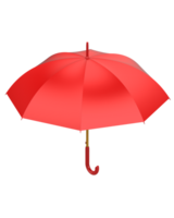 parapluie isolé sur Contexte. 3d le rendu - illustration png