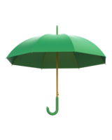 Regenschirm isoliert auf Hintergrund. 3d Rendern - - Illustration png
