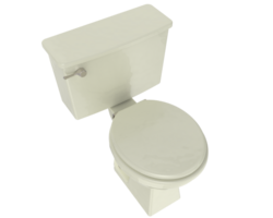 Toilette isoliert auf Hintergrund. 3d Rendern - - Illustration png