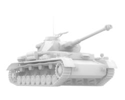 Tank isolated on background. 3d rendering - illustration png