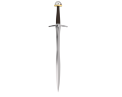 Long sword isolated on background. 3d rendering - illustration png