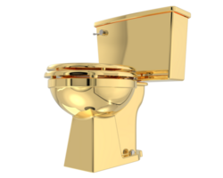 Toilet isolated on  background. 3d rendering - illustration png