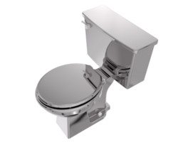 Toilette isoliert auf Hintergrund. 3d Rendern - - Illustration png