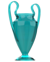 trophée sur Contexte. 3d le rendu - illustration png