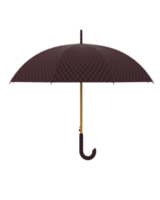 Regenschirm isoliert auf Hintergrund. 3d Rendern - - Illustration png