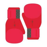 Boxing gloves icon isolated on white background. Vector