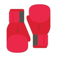 Boxing gloves icon isolated on white background. Vector