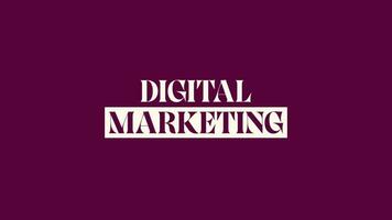 Digital marketing V5 video
