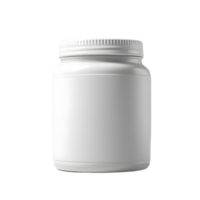 Phantom Elegance, Front View Blank Jar Mockup with Transparent Background png