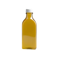 etéreo aura, blanco petróleo botella Bosquejo con transparente antecedentes png