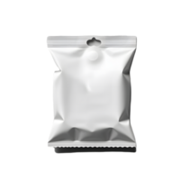 Translucent Temptation, Top View Blank Plastic Snack Bag Mockup png