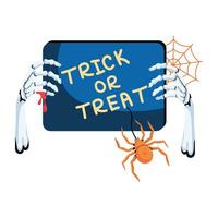 Trick or Treat vector