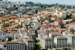 vista de la ciudad de lisboa foto