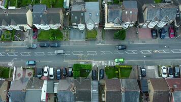 High Angle Time Lapse Footage of Luton Town of England Great Britain. video