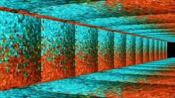 abstract gang tunnel 3d renderen video