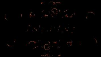 Glitter Shiny Festive Background Digital Rendering video