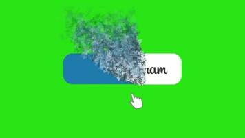 instagram seguir botón verde pantalla vídeo 4k gratis a utilizar video