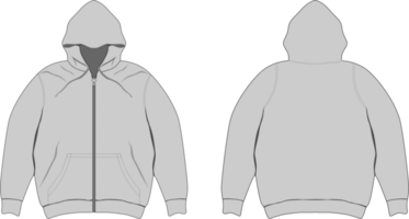 Sweater hoodie template mockup png