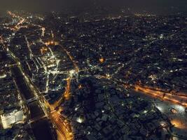 City aerial view photo