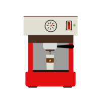 Coffee maker set. free space for text. wallpaper. background. coffee poster. png