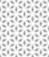 Black seamless abstract pattern. Overlay for background and backdrop. Ornamental design. PNG graphic illustration with transparent background.