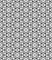 Black seamless abstract pattern. Overlay for background and backdrop. Ornamental design. PNG graphic illustration with transparent background.