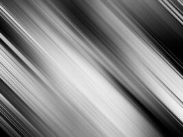 Black and white stripe abstract background. Motion effect. Grayscale fiber texture backdrop and banner. Monochrome gradient pattern and textured wallpaper. photo