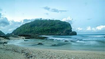 Bengkung Beach, Malang, Indonesia photo