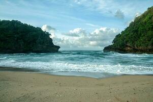 Bengkung Beach, Malang, Indonesia photo