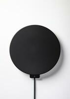 AI Generated Technology internet object equipment device clean design box smart modern speaker photo
