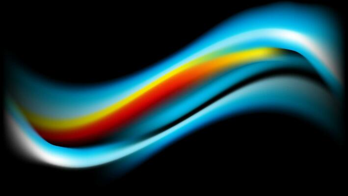 abstract gradient wave wallpaper design for desktop or etc.