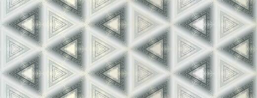 resumen plata gris texturizado triangulos modelo. simétrico geométrico ornamento para embalaje diseño, envase papel, fondo de pantalla, antecedentes vector