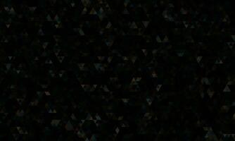 Black polygonal abstract background. Geometric pattern from triangles, design for poster, banner, card and template. Vector illustration