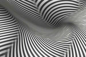 AI Generated Illustration graphic abstraction texture optical lines curve backdrop shape wave photo