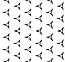 Black and white seamless abstract pattern. Background and backdrop. Grayscale ornamental design. Mosaic ornaments. Vector graphic illustration.