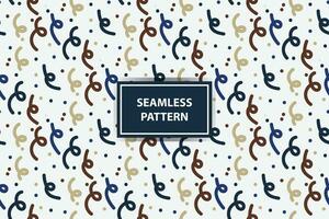 vintage seamless pattern background with abstract ornament vector