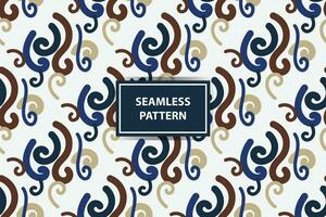 vintage seamless pattern background with abstract ornament vector