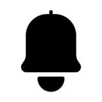 Bell icon for notification and reminder vector