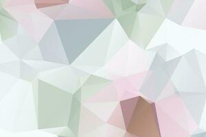 Low Poly Background Poster Banner Design vector