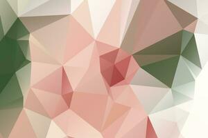 Low Poly Background Poster Banner Design vector