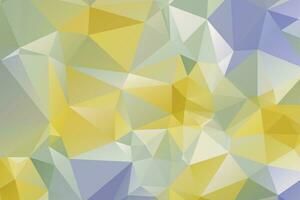 Low Poly Background Poster Banner Design vector