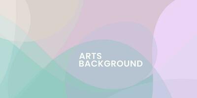 abstract arts creative beautiful colorful background vector