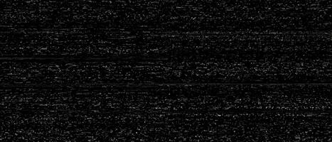 Dark noise effect. Vhs glitch, damaged signal and distorted retro TV texture. Black and white monitor problem vector background photo