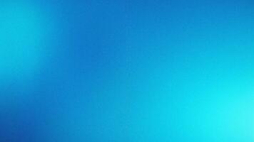 Cerulean blue and dark gradient noisy grain background texture. photo