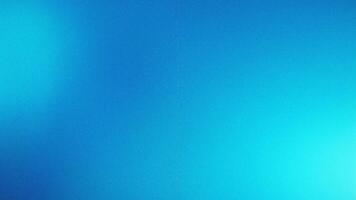 Cerulean blue and dark gradient noisy grain background texture. photo